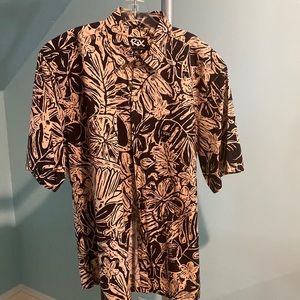 Mens short sleeve Hawaiian shirt